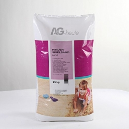 25kg Spielsand Quarzsand für Sandkasten Dekosand