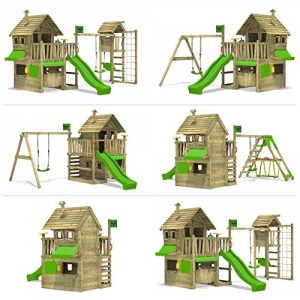 Alle Ansichten FATMOOSE Country Cow Maxi XXL Kletterturm