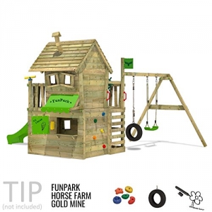Rückansicht FATMOOSE Country Cow Maxi XXL Kletterturm