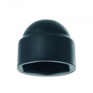 Sechskant Abdeckkappe SKS M8 für SW 13 , Kunststoff schwarz (25 Stück) - 1