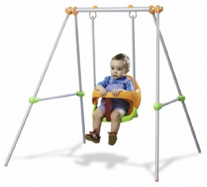 Smoby 310046 - Metallschaukel Baby Swing