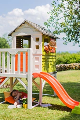 Smoby Stelzenhaus Spielhaus mit Rutsche GartenKids