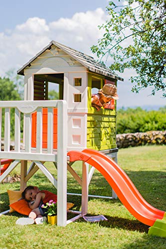 Smoby – Stelzenhaus - Spielhaus mit Rutsche