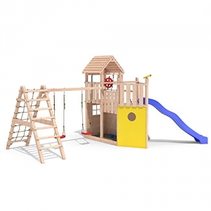 Frontansicht Spielturm KON TIKI NEO 2 Baumhaus Piratenschiff