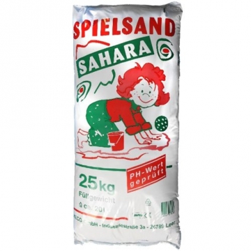 WECO Qualitäts SPIELSAND 25kg Sand für Sandkasten