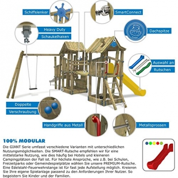 Prospekt zweite Seite - WICKEY GIANT Fortress Spielturm öffentlich EN-1176